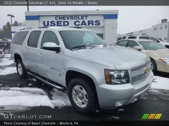 2012 Chevrolet Suburban LT 4x4 in Silver Ice Metallic