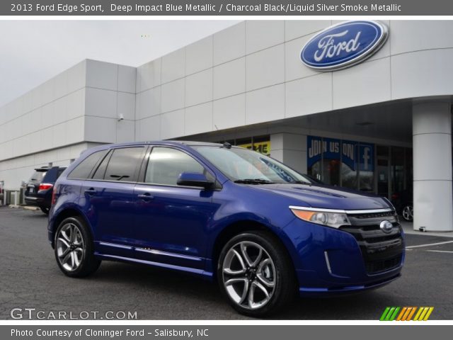 2013 Ford Edge Sport in Deep Impact Blue Metallic