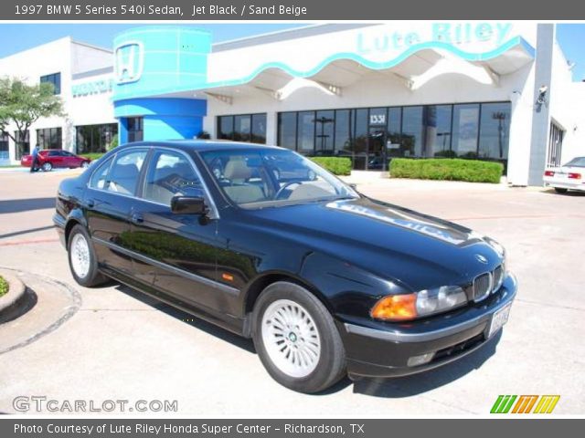 1997 BMW 5 Series 540i Sedan in Jet Black