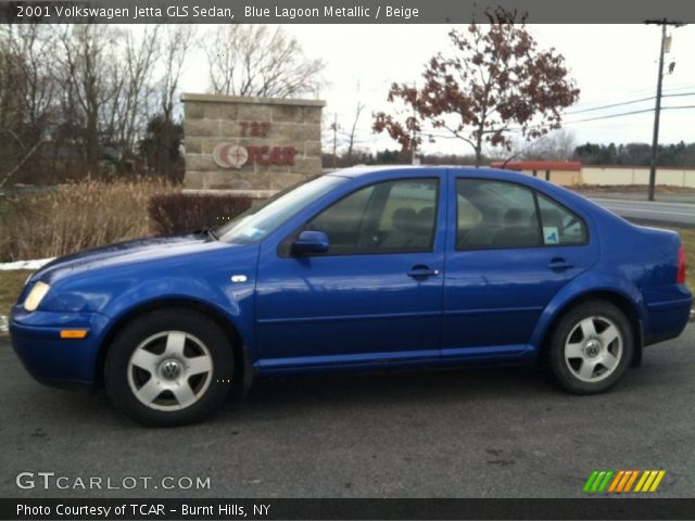2001 Volkswagen Jetta GLS Sedan in Blue Lagoon Metallic