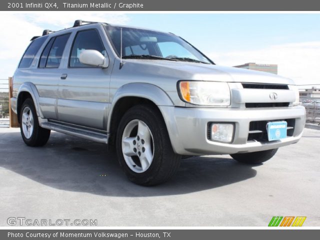 2001 Infiniti QX4  in Titanium Metallic