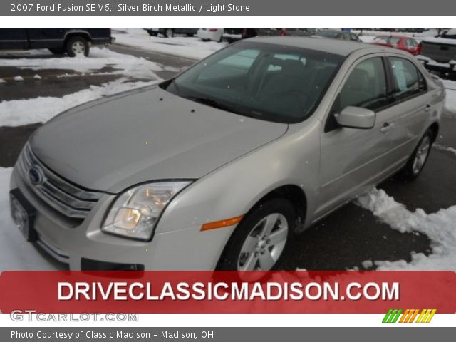 2007 Ford Fusion SE V6 in Silver Birch Metallic