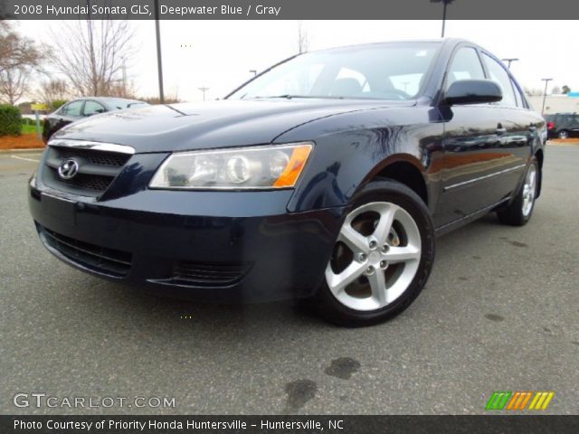 2008 Hyundai Sonata GLS in Deepwater Blue