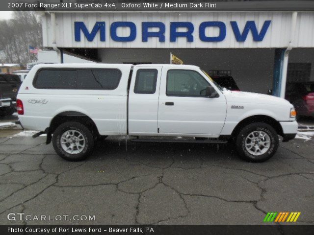 2007 Ford Ranger XLT SuperCab 4x4 in Oxford White