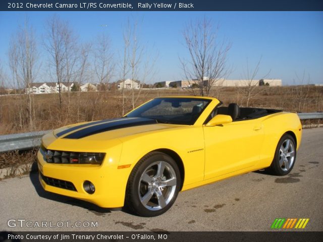 2012 Chevrolet Camaro LT/RS Convertible in Rally Yellow
