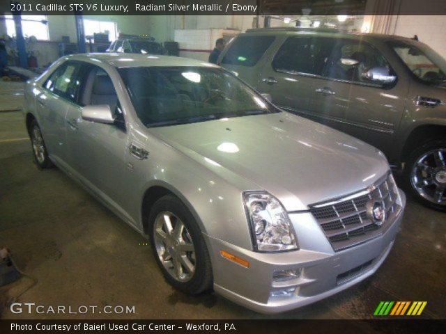 2011 Cadillac STS V6 Luxury in Radiant Silver Metallic