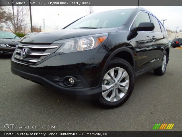 2012 Honda CR-V EX-L in Crystal Black Pearl