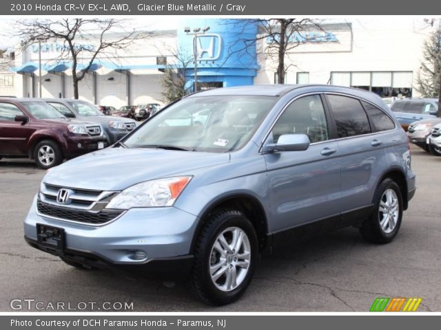 2010 Honda CR-V EX-L AWD in Glacier Blue Metallic
