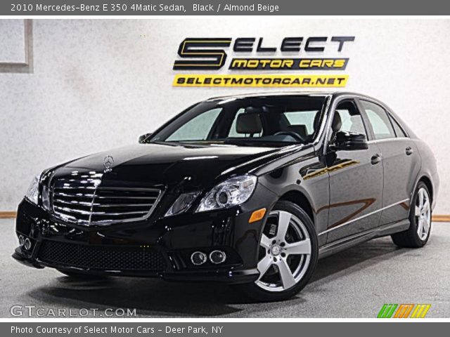 2010 Mercedes-Benz E 350 4Matic Sedan in Black