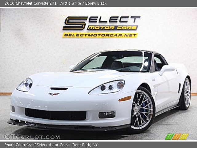 2010 Chevrolet Corvette ZR1 in Arctic White