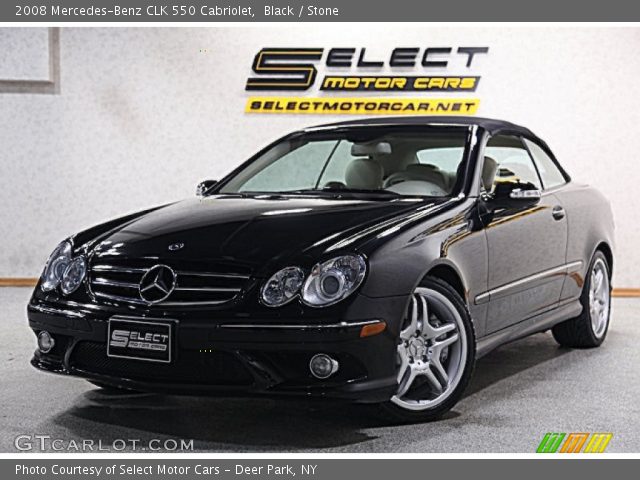 2008 Mercedes-Benz CLK 550 Cabriolet in Black