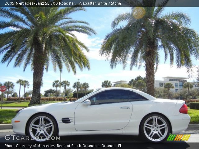 2005 Mercedes-Benz SL 500 Roadster in Alabaster White