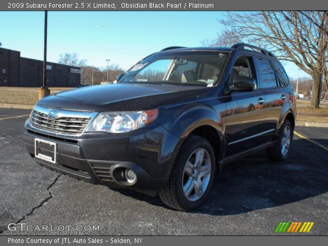 2009 Subaru Forester 2.5 X Limited in Obsidian Black Pearl