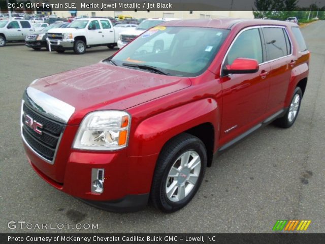 2010 GMC Terrain SLE in Merlot Jewel Metallic