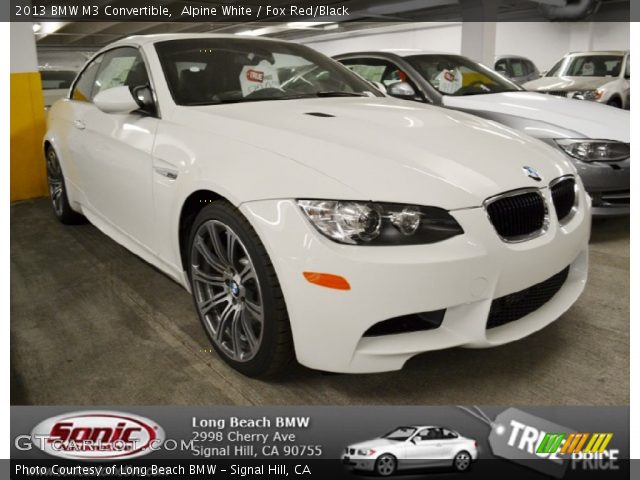 2013 BMW M3 Convertible in Alpine White