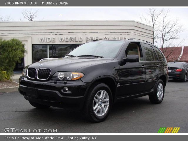 2006 BMW X5 3.0i in Jet Black