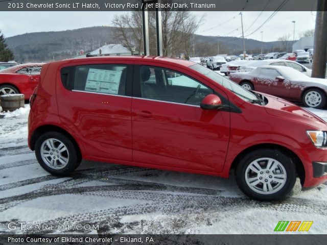 2013 Chevrolet Sonic LT Hatch in Victory Red