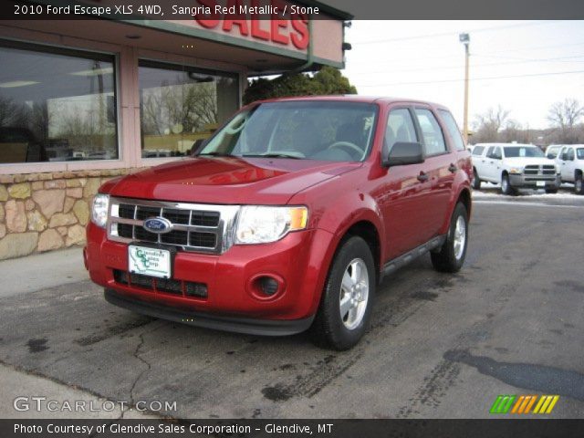 2010 Ford Escape XLS 4WD in Sangria Red Metallic