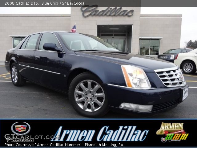 2008 Cadillac DTS  in Blue Chip