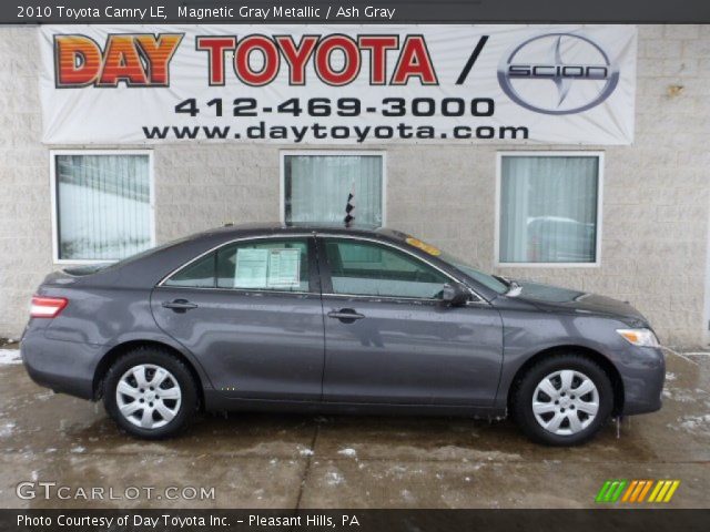 2010 Toyota Camry LE in Magnetic Gray Metallic