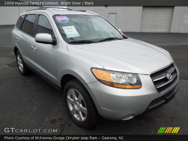 2009 Hyundai Santa Fe Limited in Bright Silver