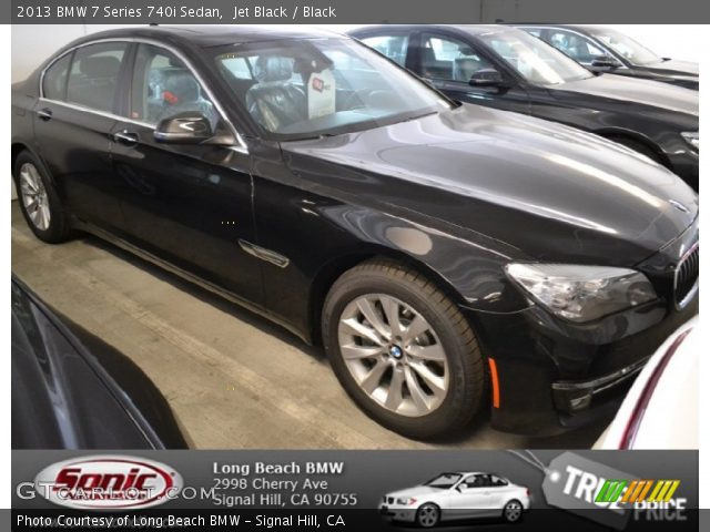 2013 BMW 7 Series 740i Sedan in Jet Black