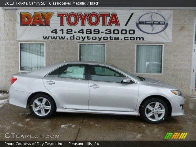 2013 Toyota Camry SE in Classic Silver Metallic