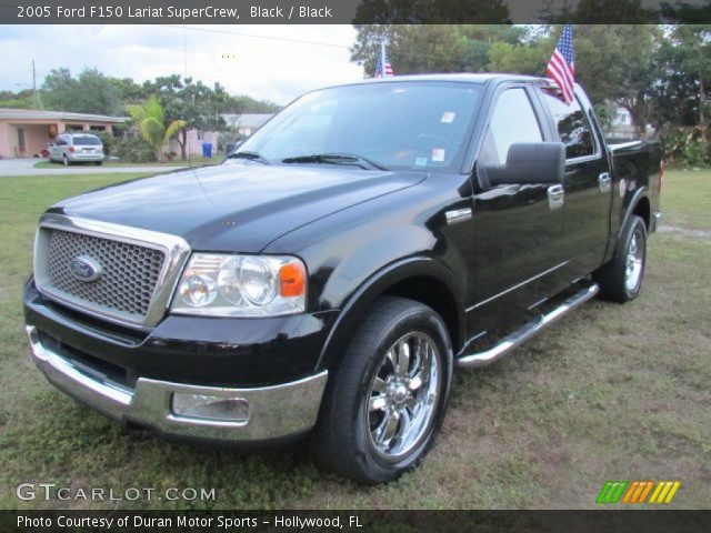 2005 Ford F150 Lariat SuperCrew in Black