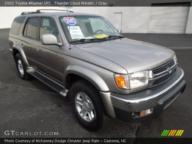 2002 Toyota 4Runner SR5 in Thunder Cloud Metallic