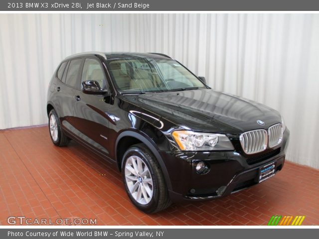 2013 BMW X3 xDrive 28i in Jet Black