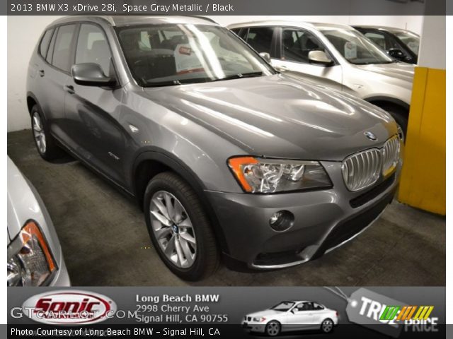 2013 BMW X3 xDrive 28i in Space Gray Metallic