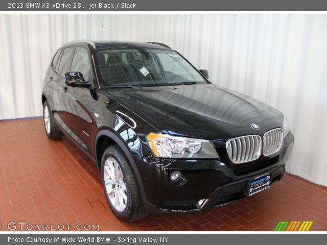 2013 BMW X3 xDrive 28i in Jet Black