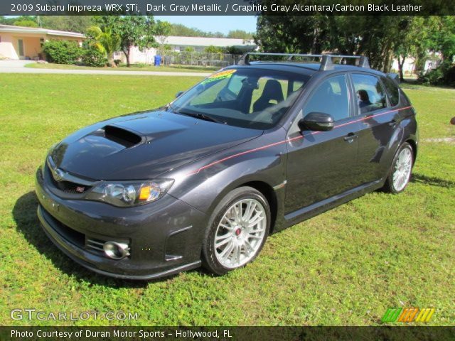 2009 Subaru Impreza WRX STi in Dark Gray Metallic