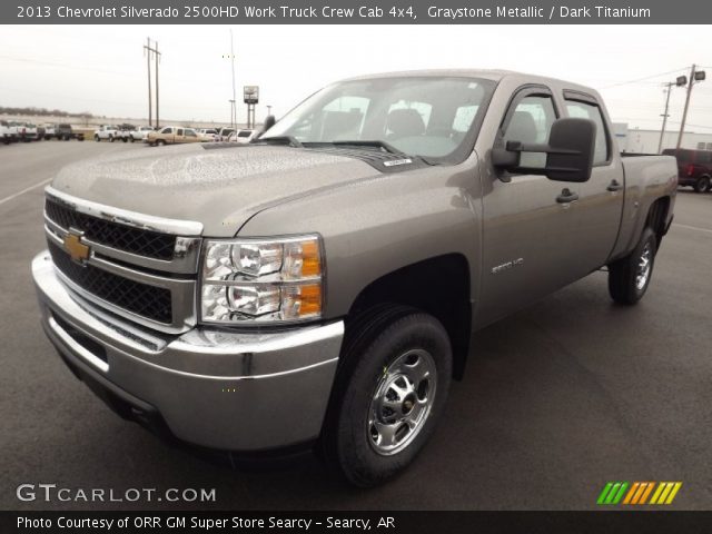 2013 Chevrolet Silverado 2500HD Work Truck Crew Cab 4x4 in Graystone Metallic