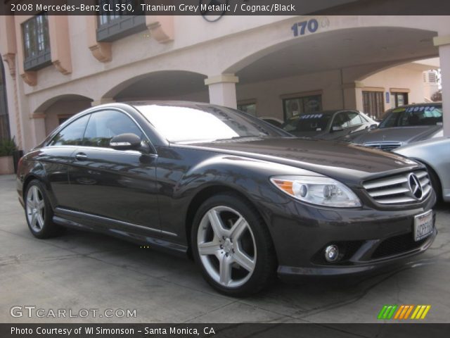 2008 Mercedes-Benz CL 550 in Titanium Grey Metallic