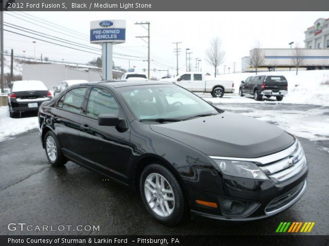 2012 Ford Fusion S in Black
