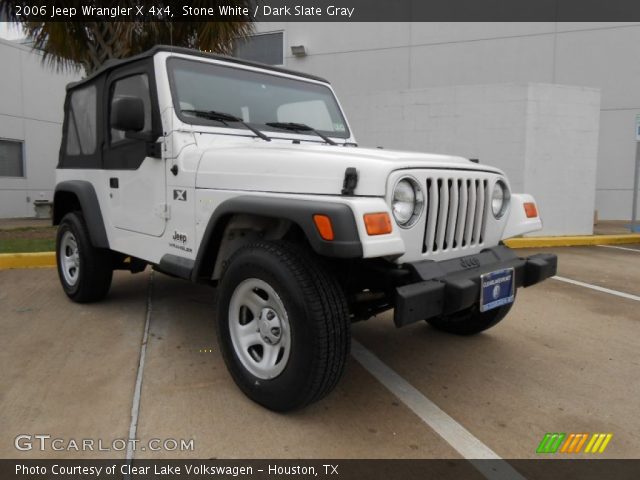 2006 Jeep Wrangler X 4x4 in Stone White