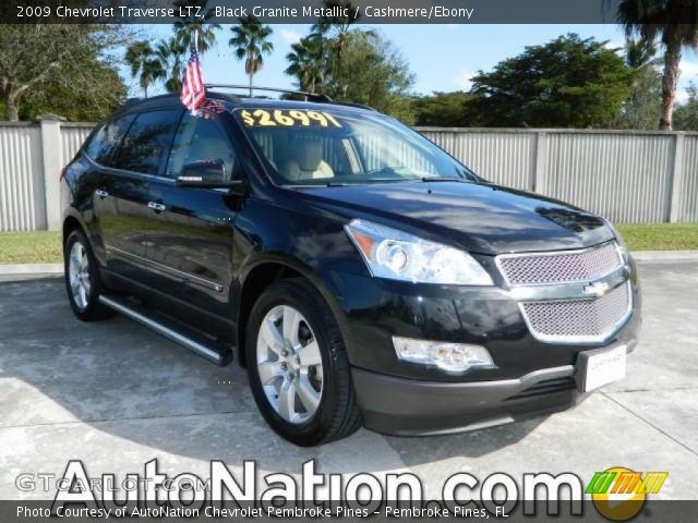 2009 Chevrolet Traverse LTZ in Black Granite Metallic