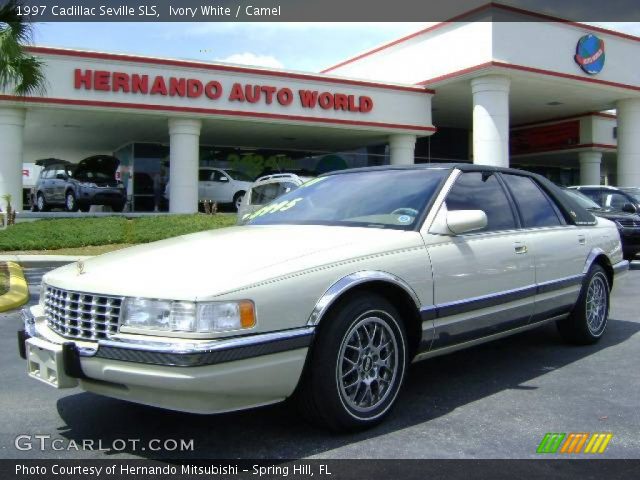 1997 Cadillac Seville SLS in Ivory White