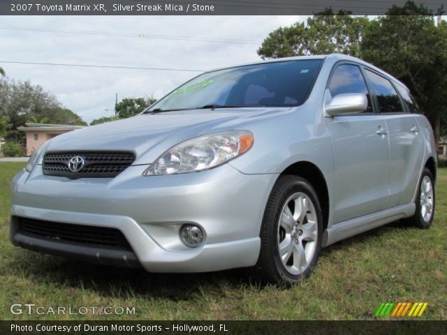 2007 Toyota Matrix XR in Silver Streak Mica