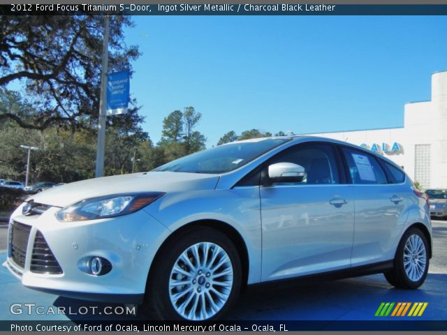 2012 Ford Focus Titanium 5-Door in Ingot Silver Metallic