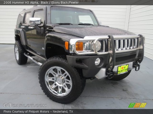 2008 Hummer H3 Alpha in Black