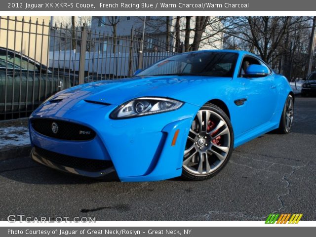 2012 Jaguar XK XKR-S Coupe in French Racing Blue