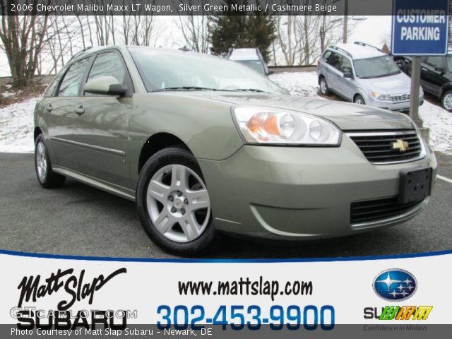 2006 Chevrolet Malibu Maxx LT Wagon in Silver Green Metallic