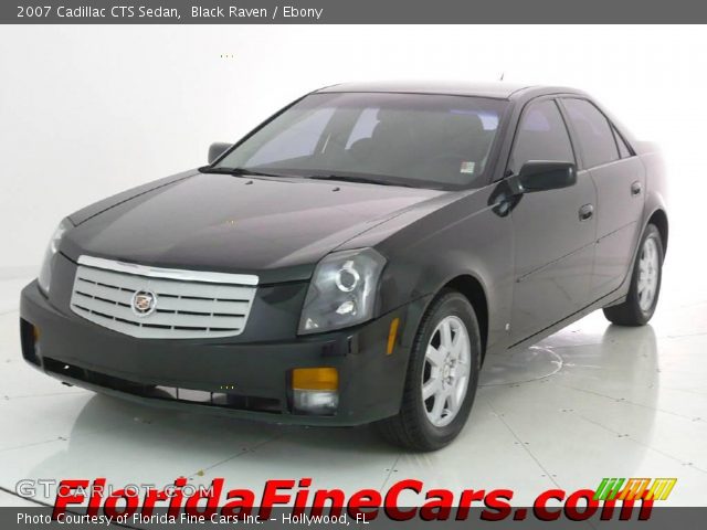 2007 Cadillac CTS Sedan in Black Raven