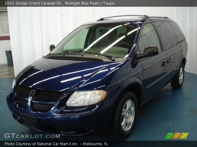 2003 Dodge Grand Caravan EX in Midnight Blue Pearl
