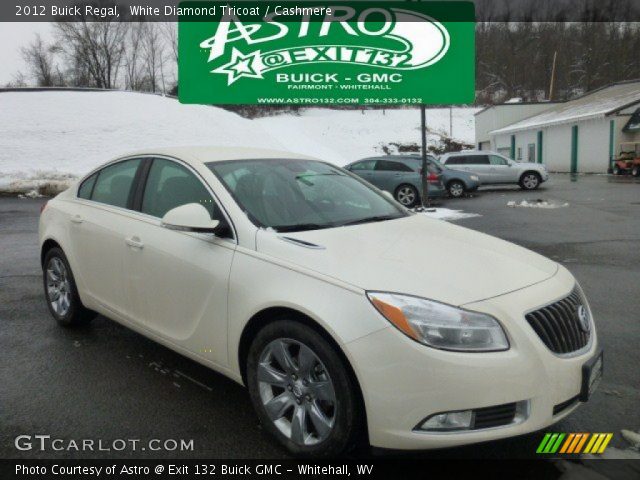 2012 Buick Regal  in White Diamond Tricoat