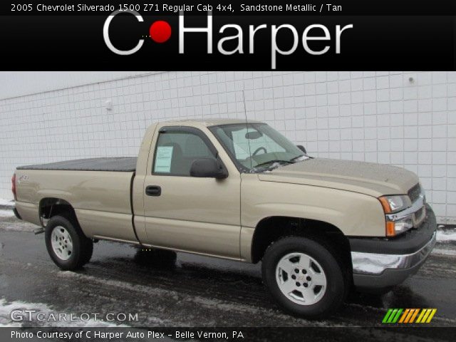 2005 Chevrolet Silverado 1500 Z71 Regular Cab 4x4 in Sandstone Metallic