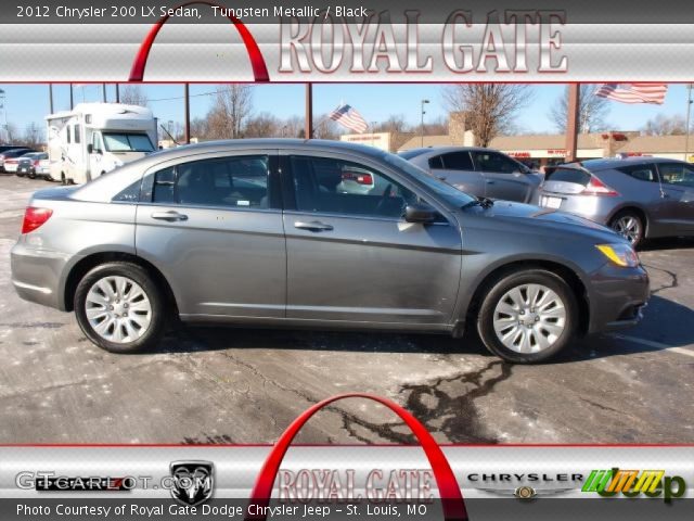 2012 Chrysler 200 LX Sedan in Tungsten Metallic