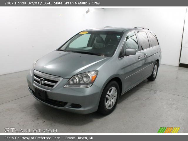 2007 Honda Odyssey EX-L in Slate Green Metallic